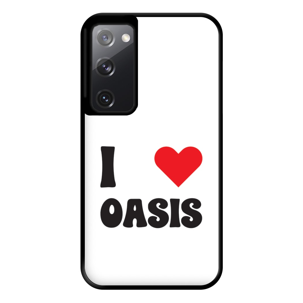 I Love  Phone Case for Galaxy S20FE