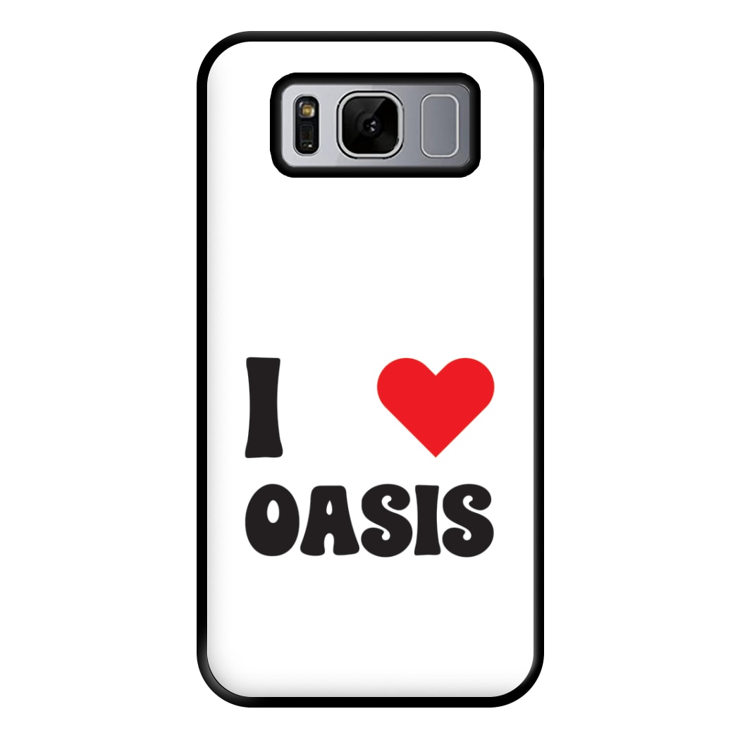 I Love  Phone Case for Galaxy S8 Plus