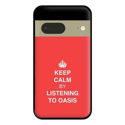 Keep Calm Phone Case for Google Pixel 7a