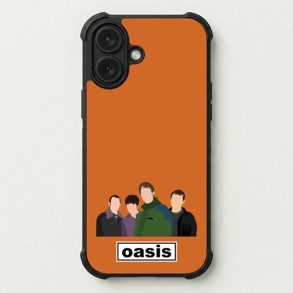Rock Band Members Phone Case — Bumper case