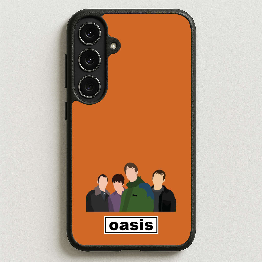 Rock Band Members Phone Case for Galaxy S25FE