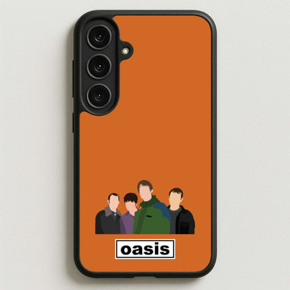 Rock Band Members Phone Case for Galaxy S25FE