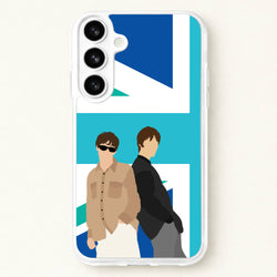 British Flag Band Members Phone Case for Galaxy S26