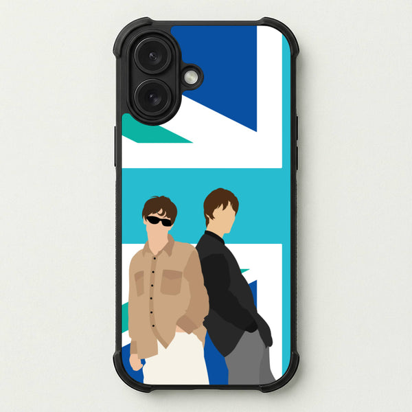 British Flag Band Members Phone Case — Bumper case