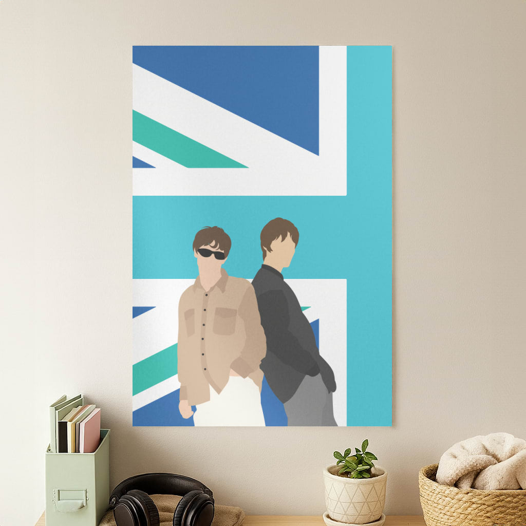 British Flag Band Members Poster