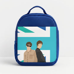 British Flag Band Members Lunchbox - Blue