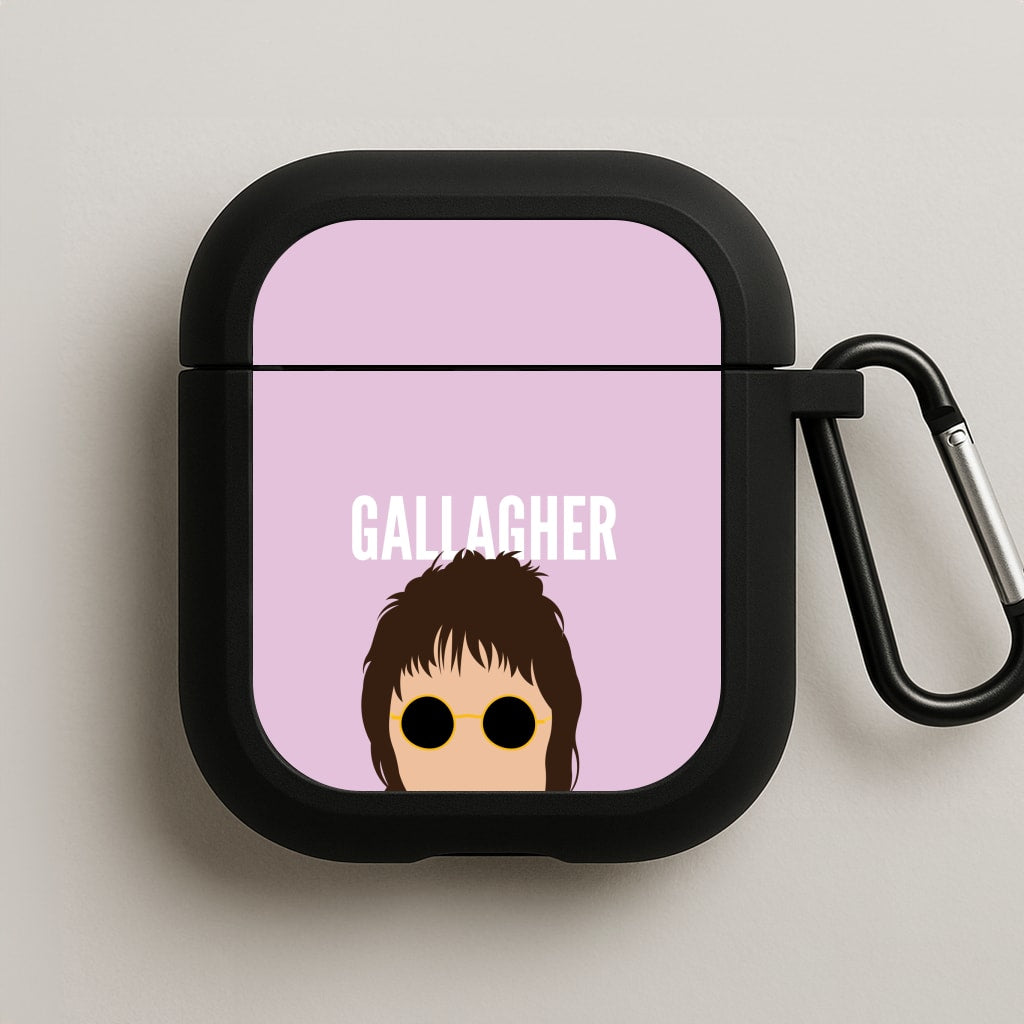 Rock Band Member Purple AirPods Case
