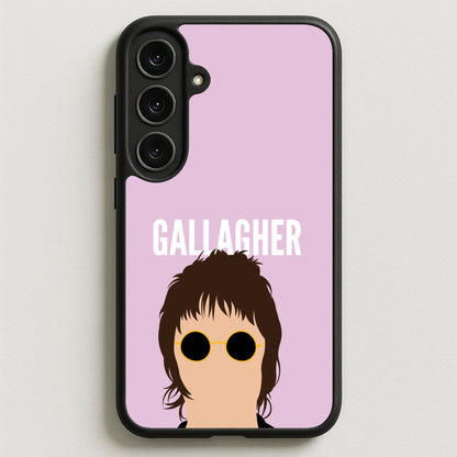 Rock Band Member Purple Phone Case for Galaxy S25FE