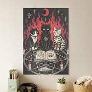 Occult Cat Coven Poster 1