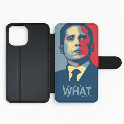That's What She Said Flip Phone Case