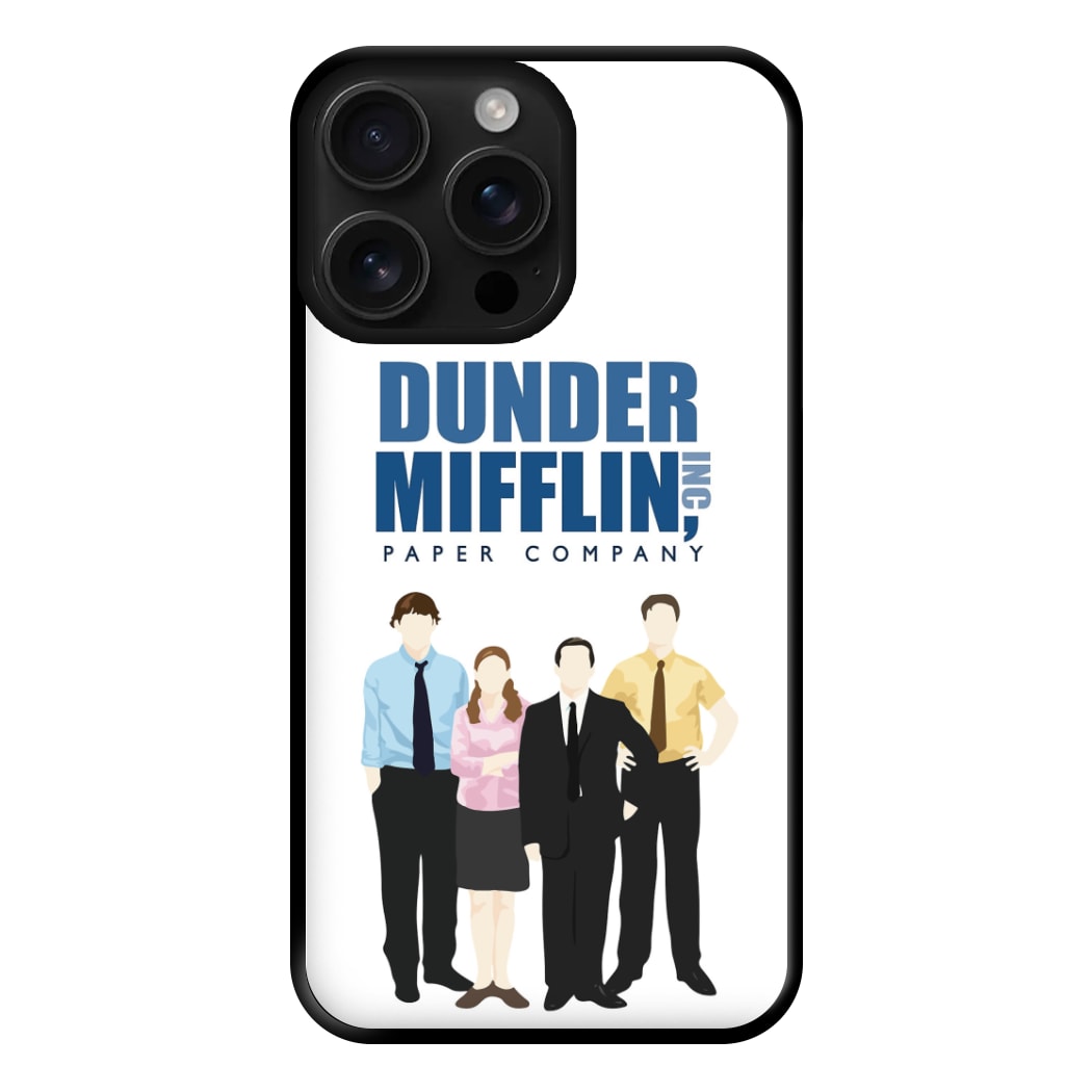 Office Cartoon - Dunder Mifflin Phone Case