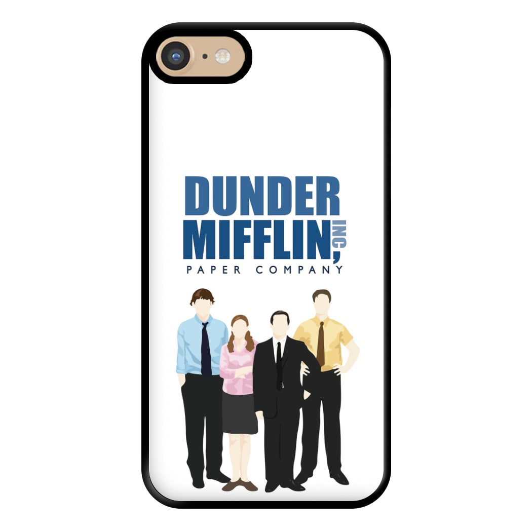 Office Cartoon - Dunder Mifflin Phone Case for iPhone 6 / 7 / 8 / SE