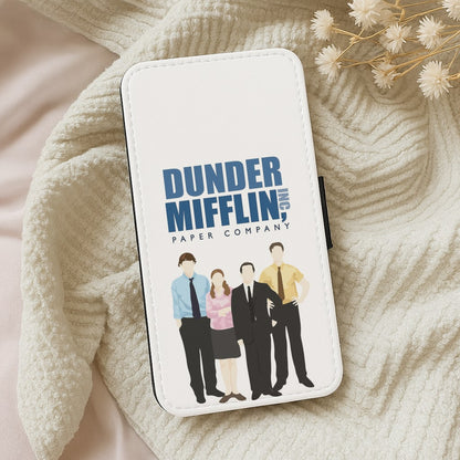 Office Cartoon - Dunder Mifflin Wallet Phone Case