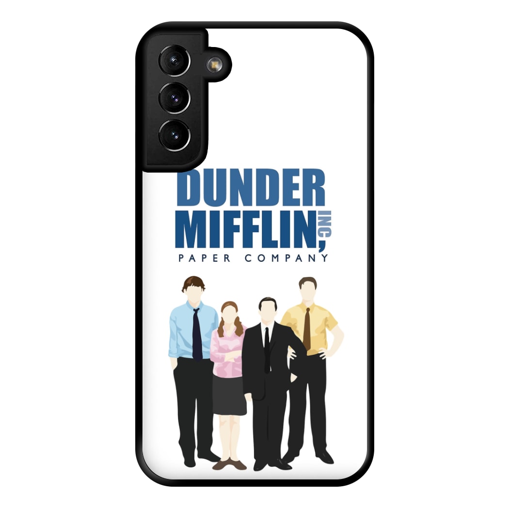 Office Cartoon - Dunder Mifflin Phone Case for Galaxy S21 Plus