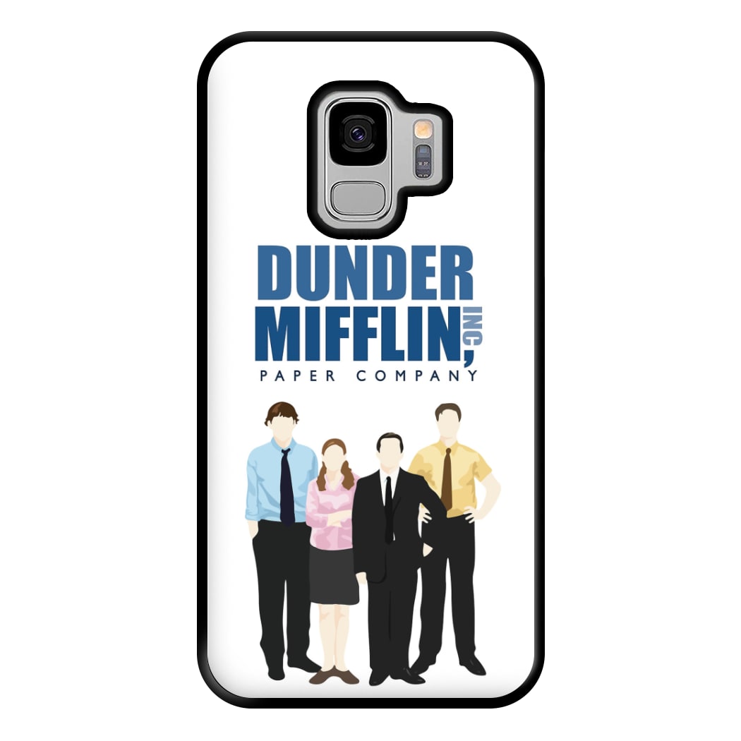 Office Cartoon - Dunder Mifflin Phone Case for Galaxy S9 Plus