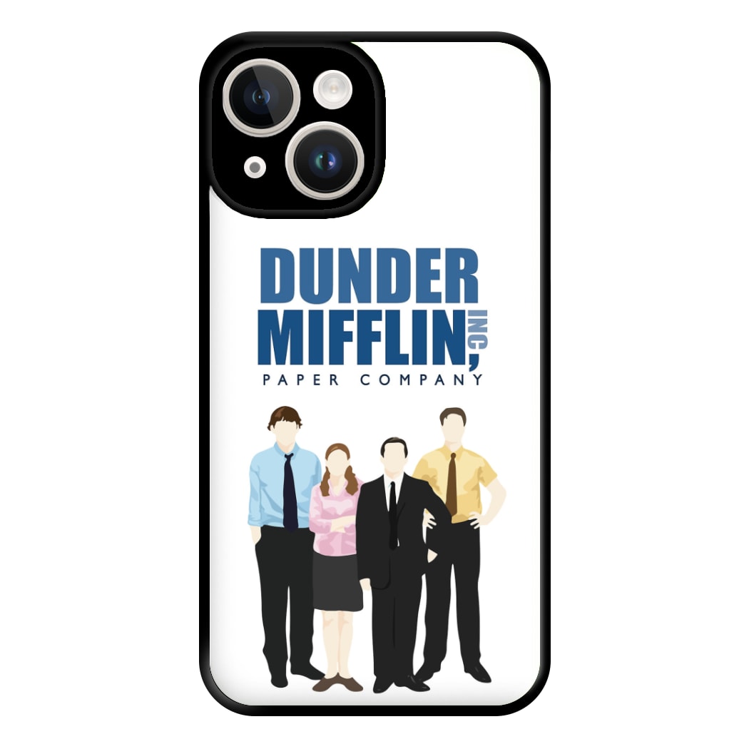 Office Cartoon - Dunder Mifflin Phone Case for iPhone 14