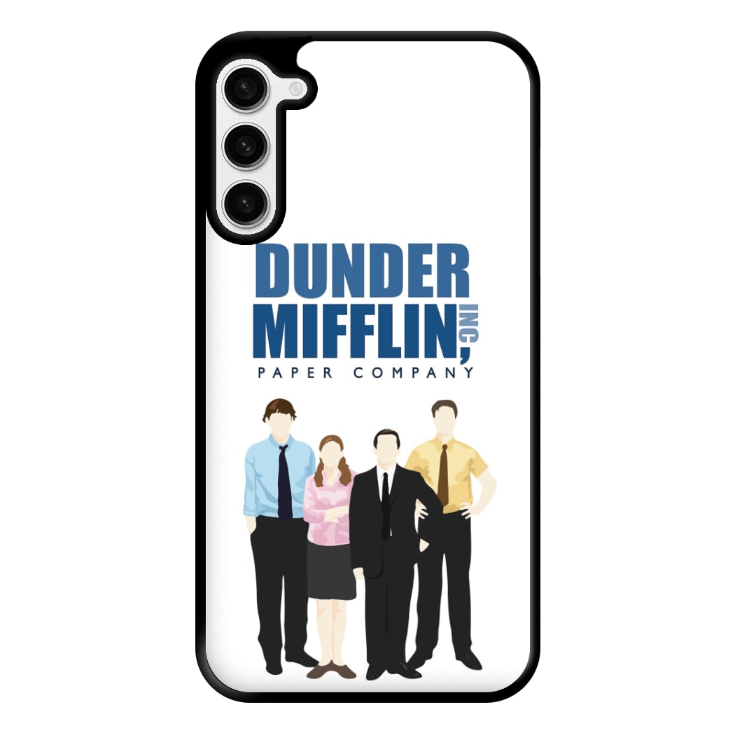 Office Cartoon - Dunder Mifflin Phone Case for Galaxy S23 Plus