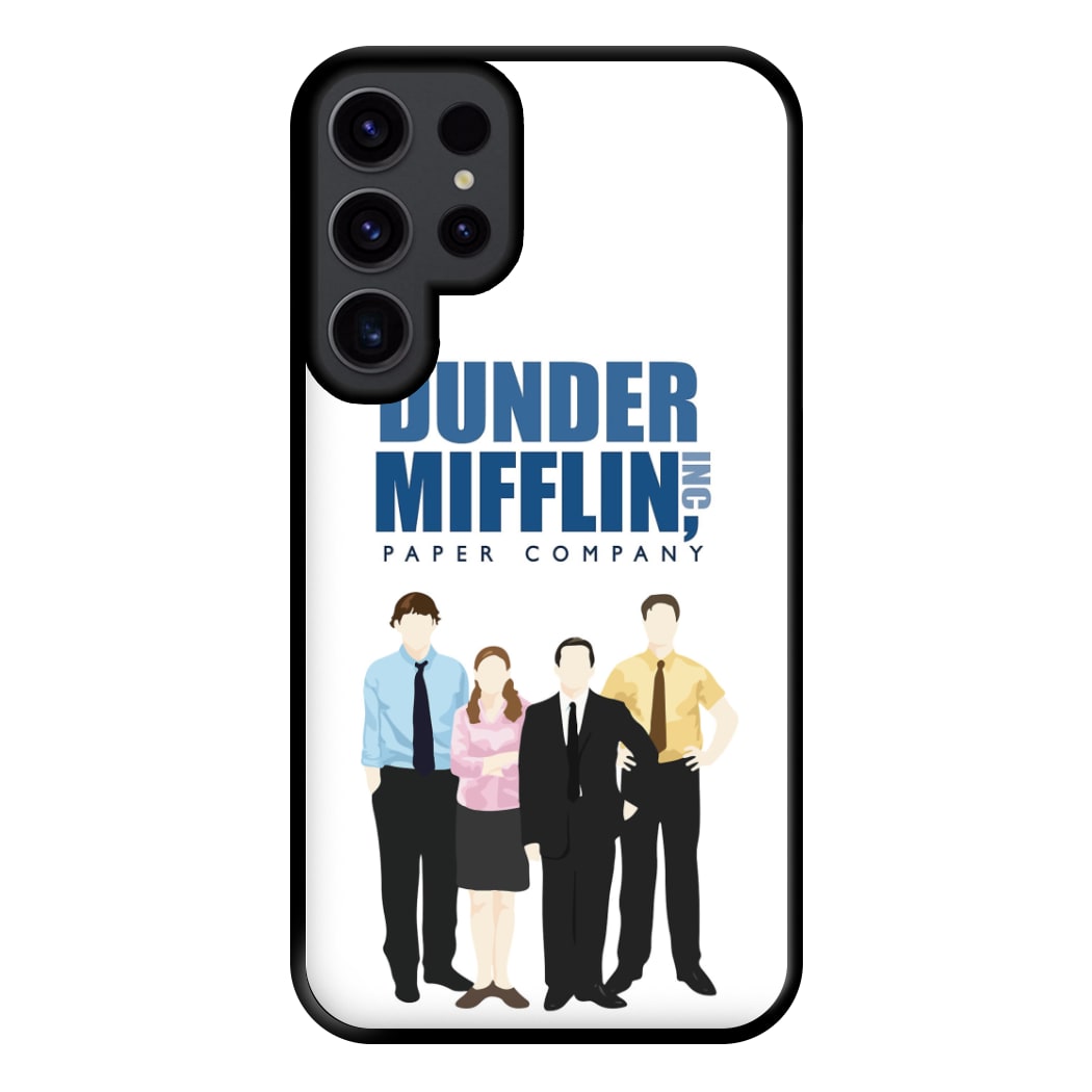 Office Cartoon - Dunder Mifflin Phone Case for Galaxy S23 Ultra