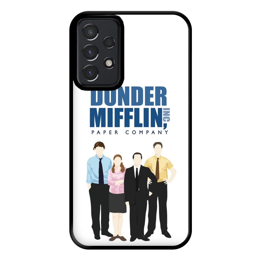 Office Cartoon - Dunder Mifflin Phone Case for Galaxy A52 / A52s