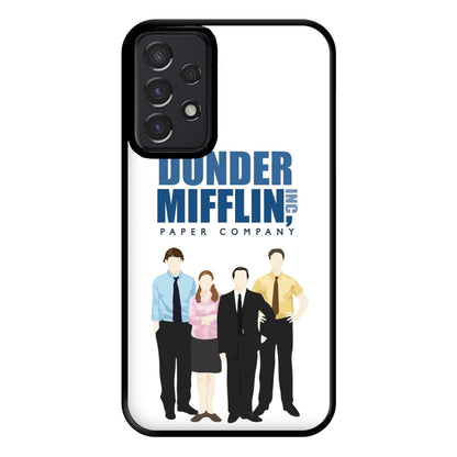 Office Cartoon - Dunder Mifflin Phone Case for Galaxy A52 / A52s