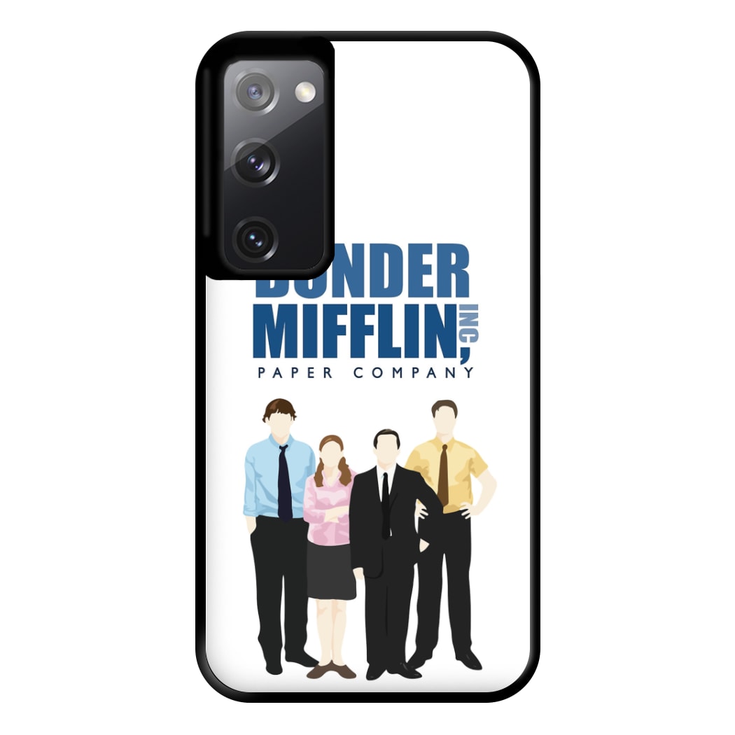 Office Cartoon - Dunder Mifflin Phone Case for Galaxy S20FE