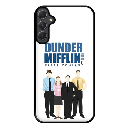 Office Cartoon - Dunder Mifflin Phone Case for Galaxy A14