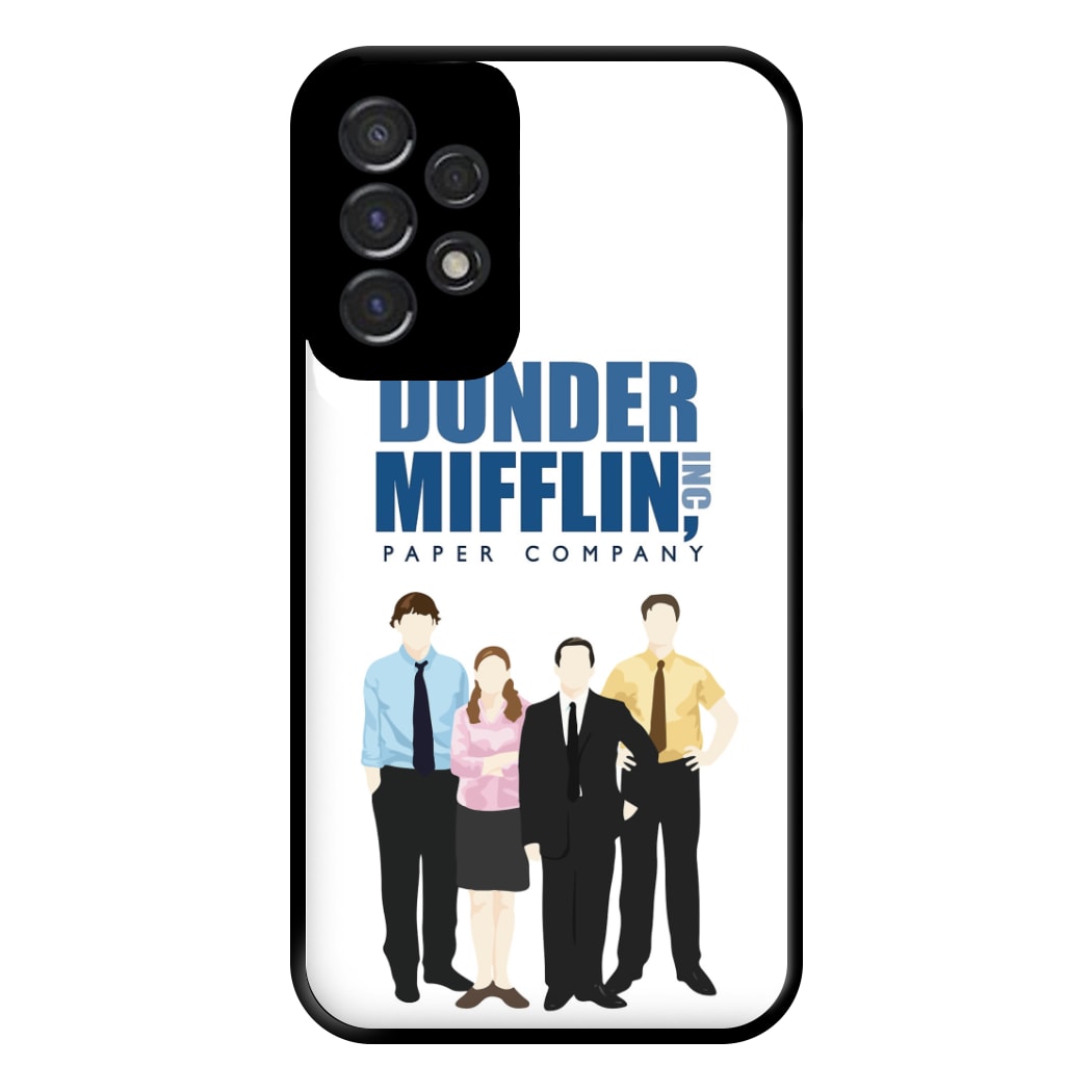 Office Cartoon - Dunder Mifflin Phone Case for Galaxy A53