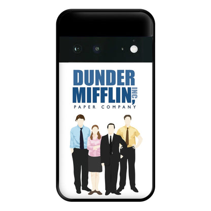 Office Cartoon - Dunder Mifflin Phone Case for Google Pixel 6a