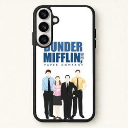 Office Cartoon - Dunder Mifflin Phone Case for Galaxy S26 Plus
