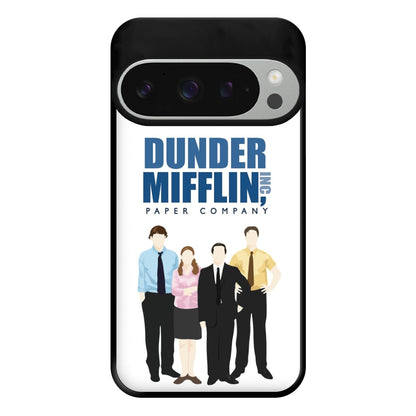 Office Cartoon - Dunder Mifflin Phone Case for Google Pixel 9 Pro XL