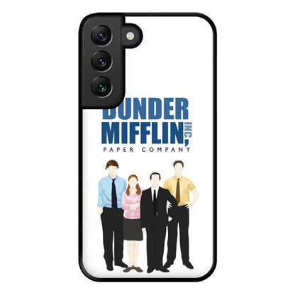 Office Cartoon - Dunder Mifflin Phone Case for Galaxy S22 Plus