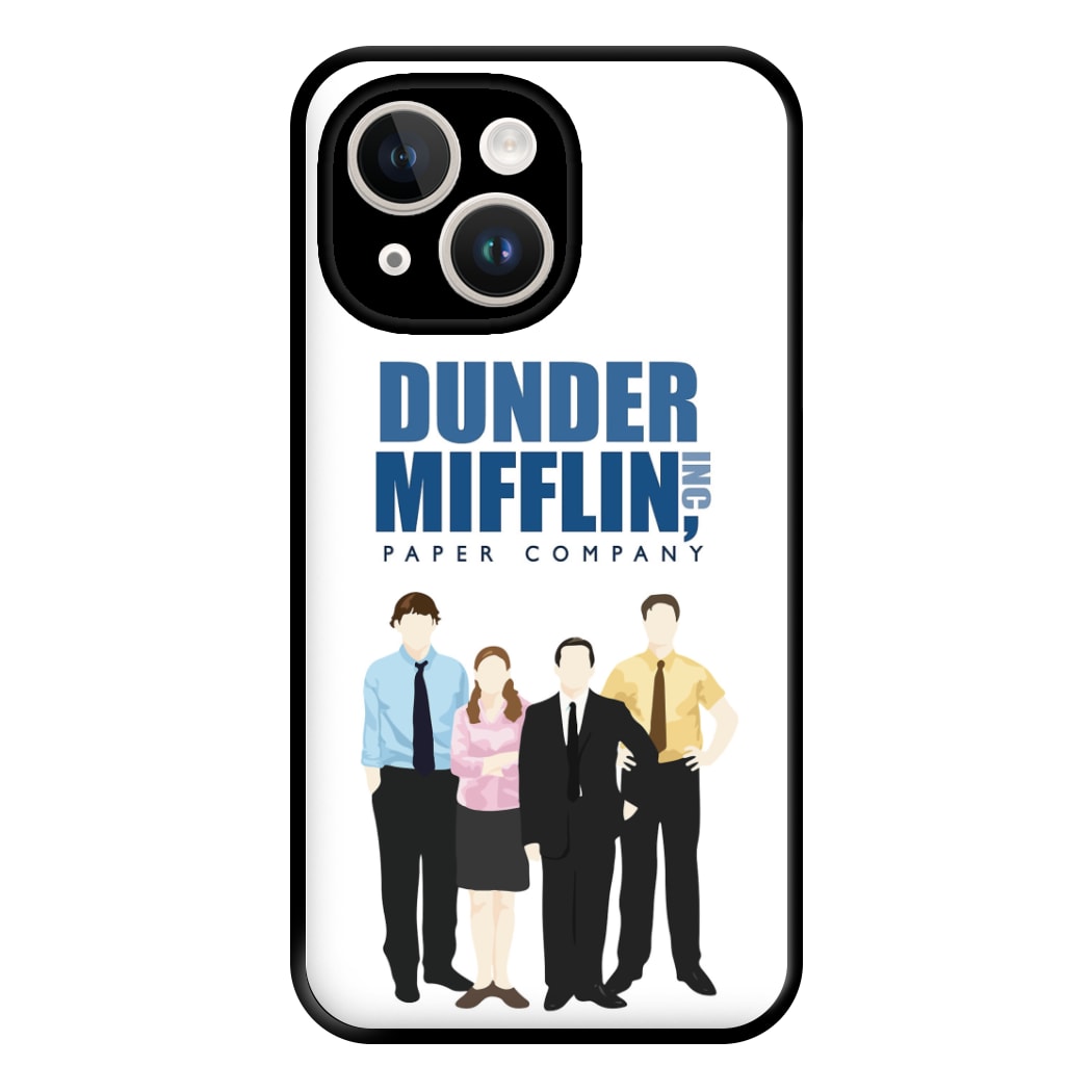 Office Cartoon - Dunder Mifflin Phone Case for iPhone 14 Plus