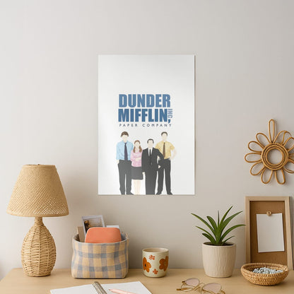 Office Cartoon - Dunder Mifflin Art Print