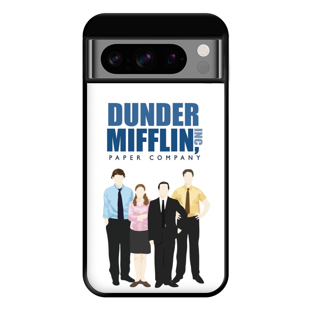 Office Cartoon - Dunder Mifflin Phone Case for Google Pixel 8 Pro