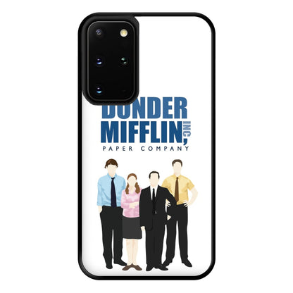 Office Cartoon - Dunder Mifflin Phone Case for Galaxy S20 Plus