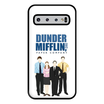 Office Cartoon - Dunder Mifflin Phone Case for Galaxy S10 Plus