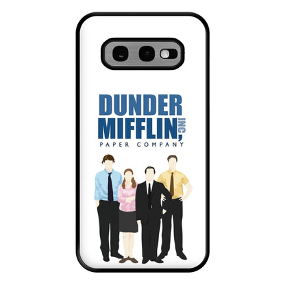 Office Cartoon - Dunder Mifflin Phone Case for Galaxy S10e