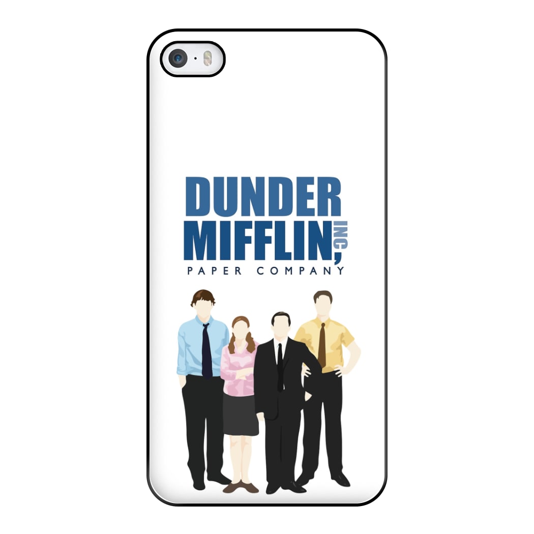 Office Cartoon - Dunder Mifflin Phone Case for iPhone 5 / 5s / SE 2016