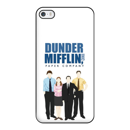 Office Cartoon - Dunder Mifflin Phone Case for iPhone 5 / 5s / SE 2016