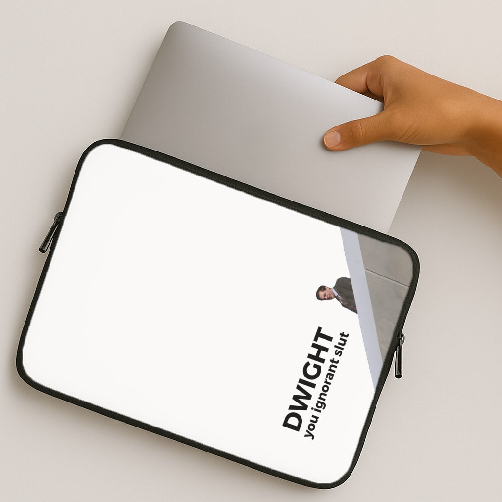 Dwight, You Ignorant Slut MacBook Case