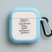 Fact - Bears Eat Beets - Bears, Beets, Battlestar Galactica AirPods Case 3