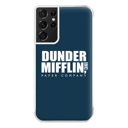 Dunder Logo Phone Case for Galaxy S21 Ultra