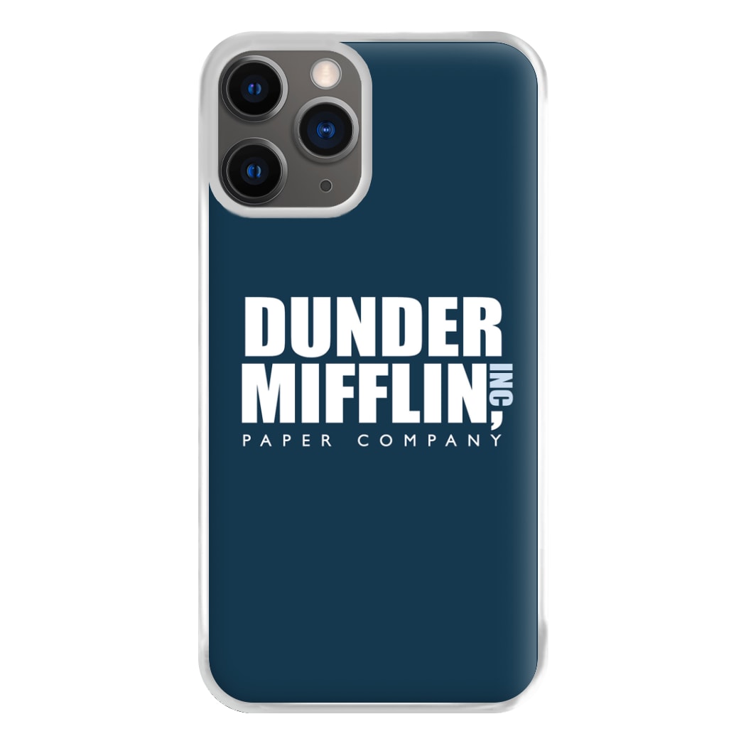 Dunder Logo Phone Case for iPhone 12 Pro Max