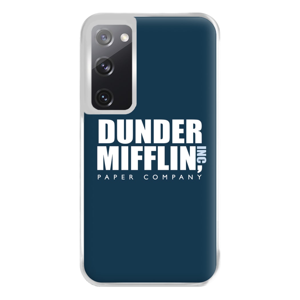 Dunder Logo Phone Case for Galaxy S20FE