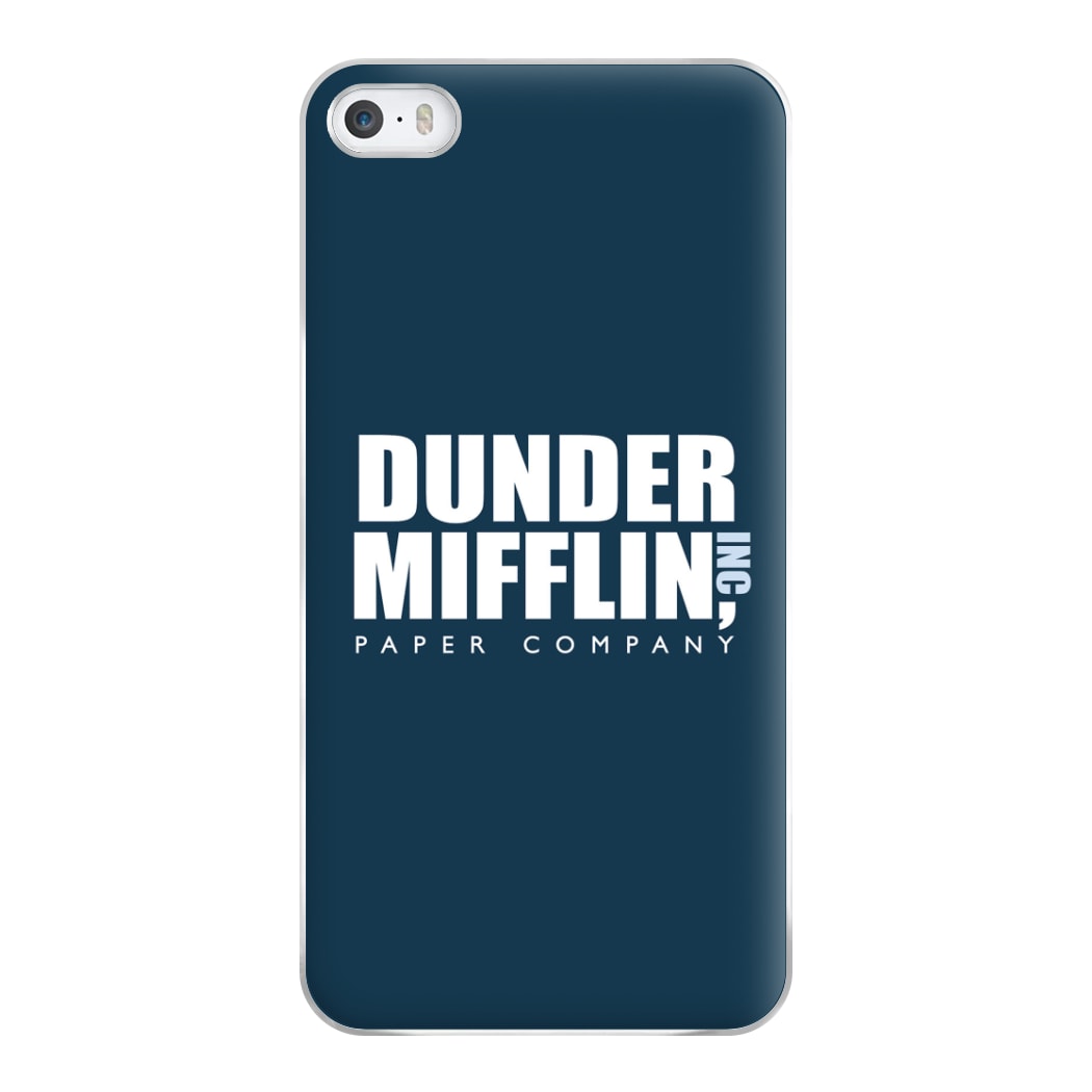 Dunder Logo Phone Case for iPhone 5 / 5s / SE 2016