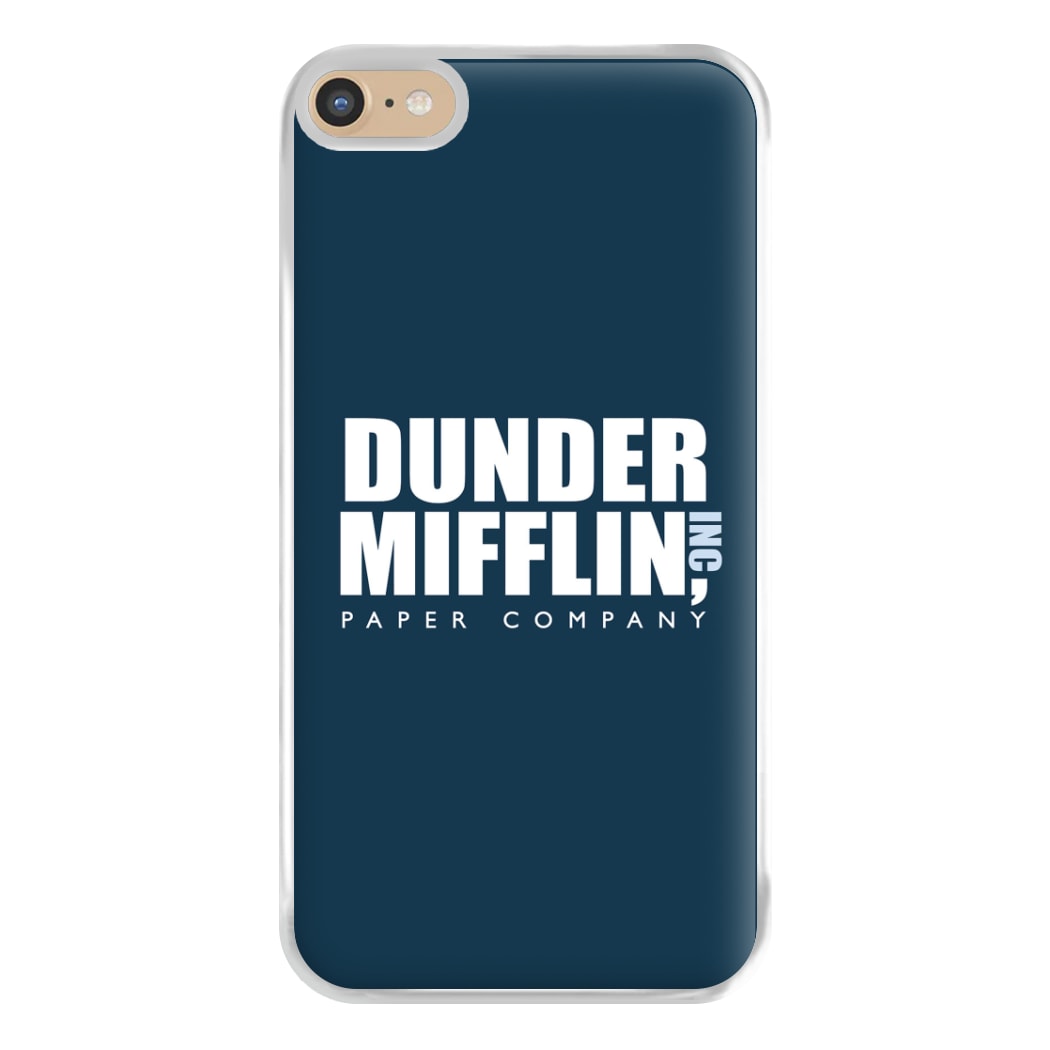 Dunder Logo Phone Case for iPhone 6 Plus / 7 Plus / 8 Plus