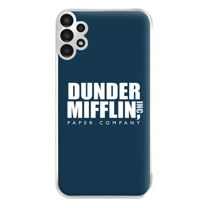 Dunder Logo Phone Case for Galaxy A13