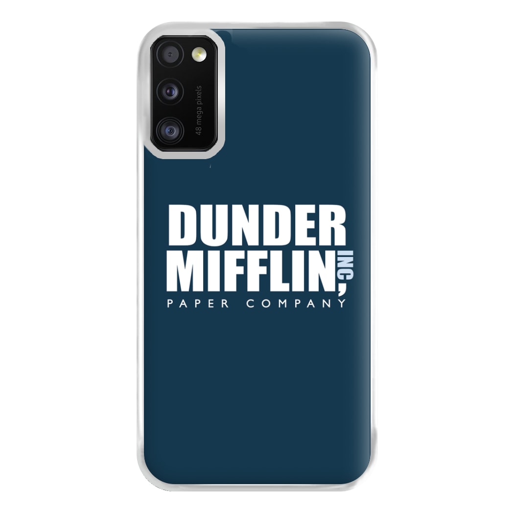 Dunder Logo Phone Case for Galaxy A41