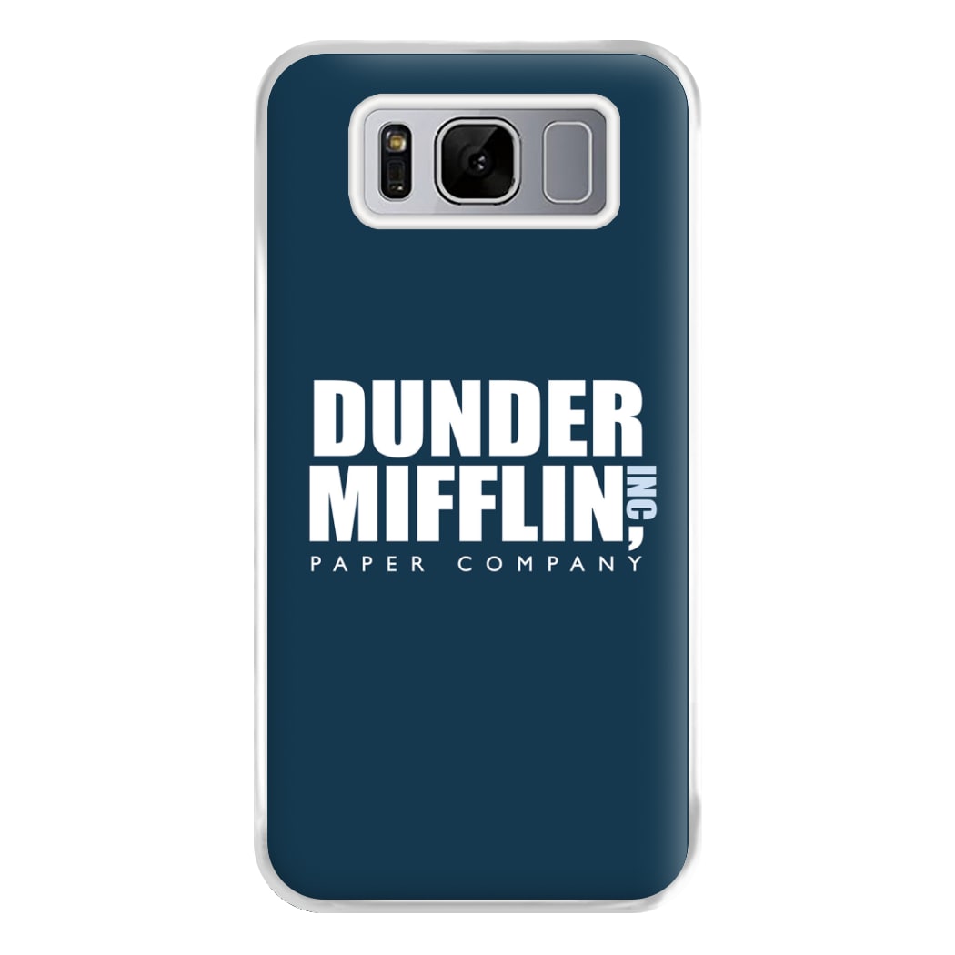 Dunder Logo Phone Case for Galaxy S8 Plus