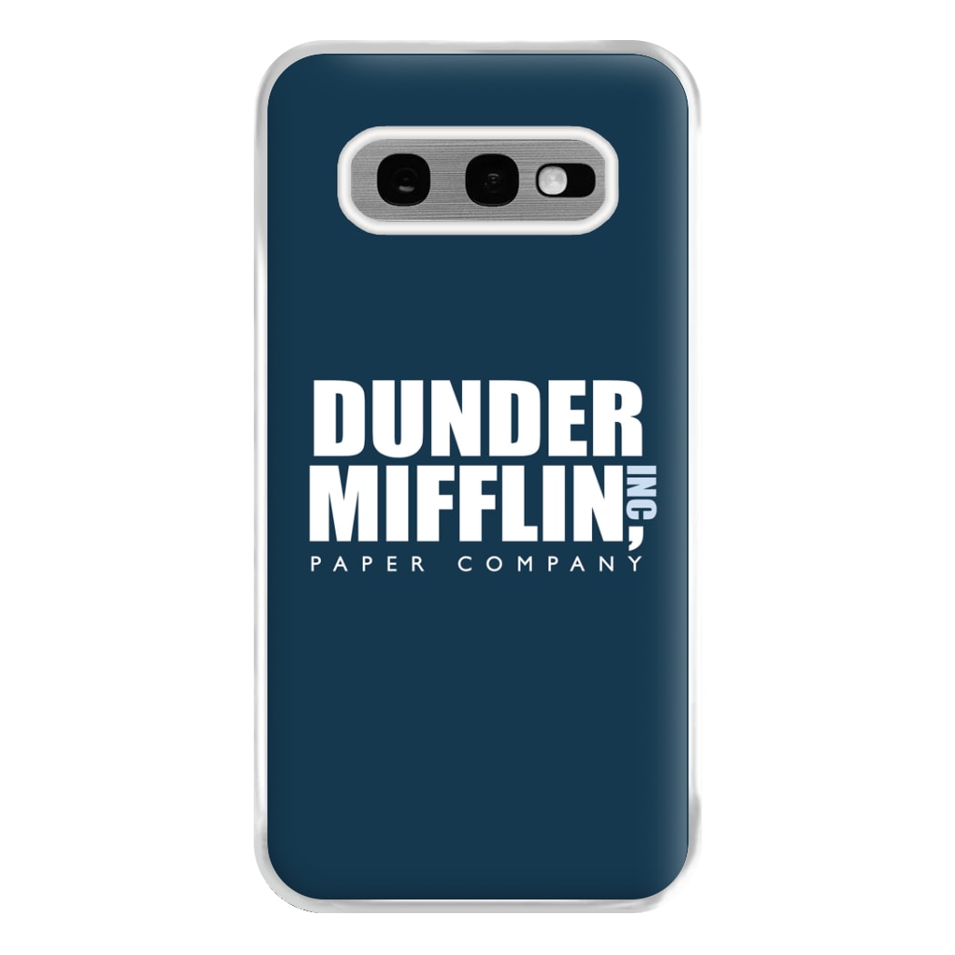 Dunder Logo Phone Case for Galaxy S10e